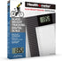 Health o Meter Glass Digital Scale, Weight Tracking for Body, 2 Users, LCD Display, 400 lbs Capacity