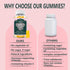 Gummies Gummies Gummy 60 Gummies 30 Premium Feminine Balance PH Balance Vaginal Health Probiotics Hawaiian Pineapple