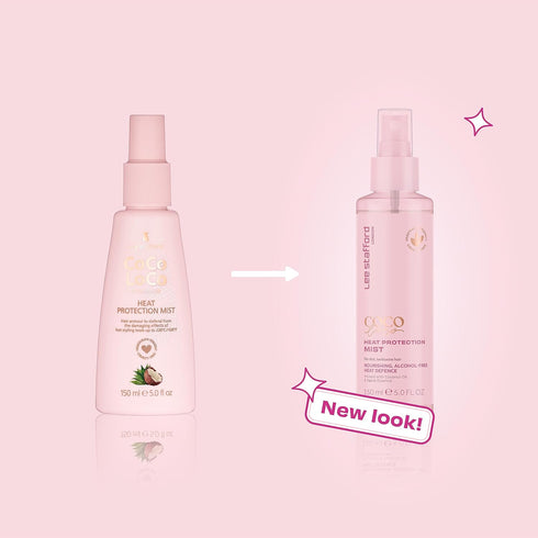 Lee Stafford Coco Loco & Agave Heat Protectant Hair Spray Mist - 150 ML for Silky Smooth Hair