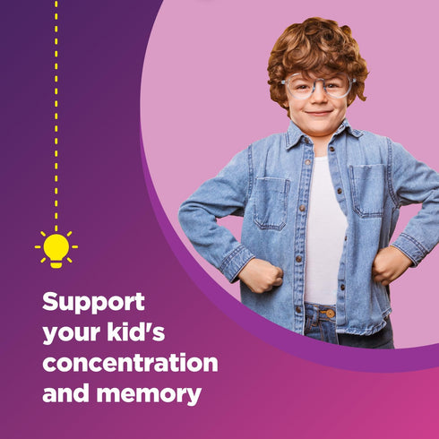 Tasty Kids Multivitamin with Iron Gummy - Non Constipating Gentle Iron Gummies for Kids and Toddlers with Vitamin C and