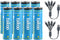 TAKOO Lithium AA/AAA Batteries 4/8 Pack, Rechargeable Double A/Triple A Battery 1.5V 3000mWh/880mWh