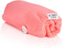 Noughty 97% Natural Pink Microfibre Hair Towel Wrap, Quickly Absorbs Moisture & Reduces Breakage