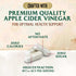 Apple Cider Vinegar Capsules 1877mg - Extra Strength Detox & Cleanse with Vitamin D & Zinc - Premium Vegetarian