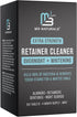 Overnight + Whitening Retainer Cleaner, FSA HSA Approved, 4 Month Supply, Removes Stains and Plaque by M3 Naturals
