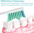 Replacement Toothbrush Heads Compatible with Philips Sonicare E-Series, Multi-Color Rings