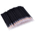 JASSINS 100 Pack Disposable Eyeliner Brush, Eye Liner Applicator Cosmetic Eye Wands Makeup Tool