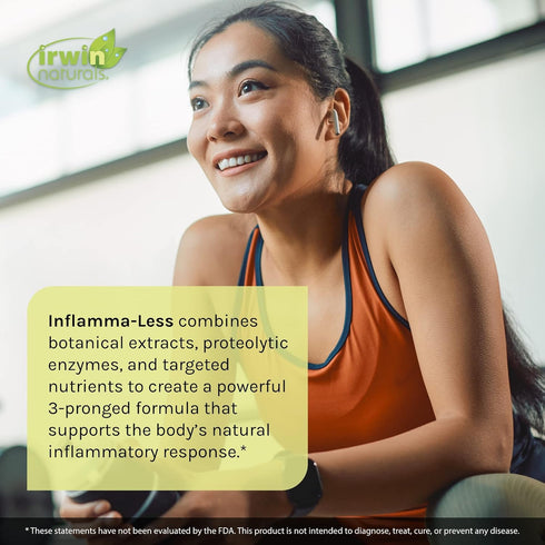 Irwin Naturals Inflamma-Less, 80 Liquid Softgels, Promotes Comfort, Mobility & Flexibility