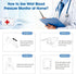 Automatic Wrist Blood Pressure Monitor, Talking Blood Pressure Cuff for Home Use, Adjustable Cuffs, Large LCD Display