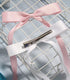 Women's Hair Clips with Tassels, 4pcs Barrettes Claw Clips with Ribbon Bowknot & Long Tails (Pink, Light Blue, White,