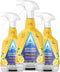 Astonish Zesty Lemon Scented Kitchen Cleaner 3 Pack - All Purpose Cleaning Solution for Grease and Grime