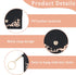 Mozeat Lens Packet, 2 Packs 4.3 3 Inch Birth Control Pill Case Sleeve PU Leather Birth Control Pills Case Holder X