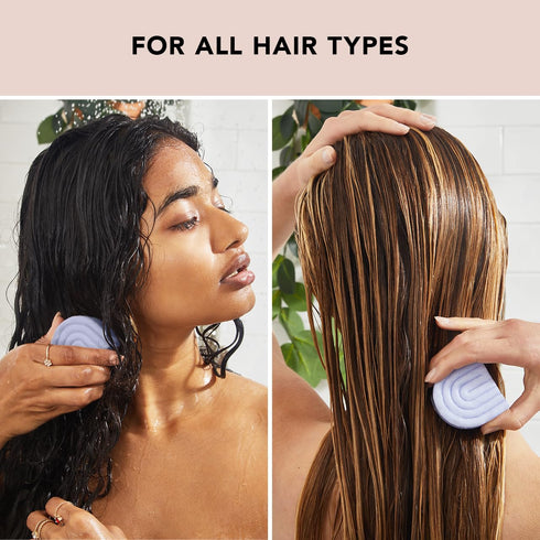 Kitsch Purple Conditioner Bar for Treated & Grey Hair, Toning Purple Bar Conditioner for Blonde, Grey & White Hair,