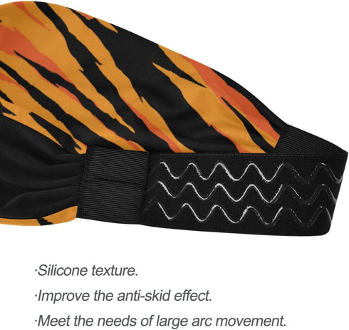 Workout Headbands for Women and Men, Non-Slip Breathable Sport Headbands, Elastic Sweatbands for Yoga Running