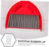 Dustpan Edge Replacement, 4pcs Dustpan Parts Insert Strips, Rubber Component for Dustpan Lip Repair