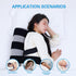 SJFFDP Side Sleep Trainer for Positional Sleep Apnea - Anti Snoring Device to Prevent Back Sleeping, Sleep Positioner