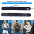 Decompression Back Belt - Lumbar Support for Men & Women, Lower Back Pain Relief, Fits Waist Size 29-49 Inches, Blue
