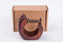Wooden Pipe Stand - SNAIL for 1 Tobacco Pipe, Handmade from Solid Wood, Dr Watson