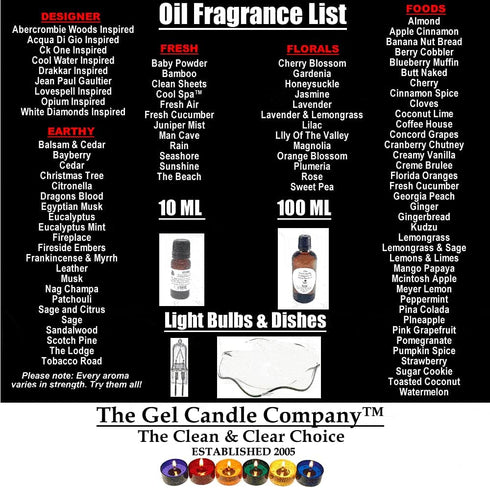The Gel Candle Company 10 ML/.33 OZ. Meyer Lemon Fragrance Oil in Amber Glass with Built in Dropper Diffusers