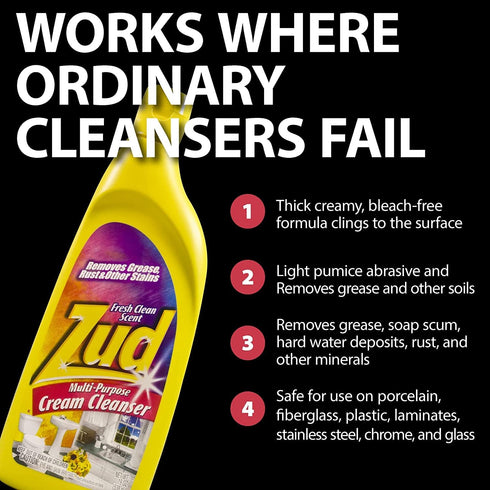 Zud 530019 Cleaner4 Liquid Heavy Duty