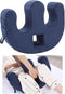 MABOZOO Patient Turning Device with Handle Hole, U-Shaped Velvet Turning Pillow Bedridden
