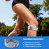 Patellar Tendon Support Strap for Knee Pain Relief, Adjustable Knee Brace for Meniscus Tear, Arthritis, Secure Fit