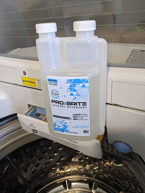 Pro-Brite Liquid Laundry Detergent - 16-Oz, Proprietary Wet Cleaning Surfactants for Sensitive Fabrics