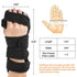 HOOMTREE Immobilizer Stroke Resting Hand Splint Right&Left Resting Hand Splint with Finger Separator Functional Night