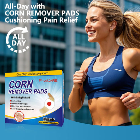 RHAICARE Remover(24 Count),Corn 40% Corn removers for Toes feet Bottom of Foot Corn Pads Remover for Toes feet