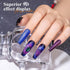 MIZHSE 9D Cat Eye Gel Nail Polish Set, Magnetic Cat Eye Gel Polish, 10ml*6 with 2 Magnets, Chameleon Magic Effect