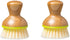 Full Circle Bubble Up Bamboo Dish BrushFamily Safe, Formaldehyde-FreeErgonomic Palm Scrubber with
