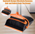 Broom and Dustpan Set with Long Handle for Home Kitchen Room Office Use