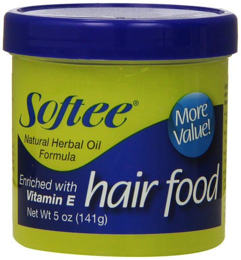 Softee Hair Food with Vitamin E, 5 oz for Nourishing Hair