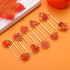 Thanksgiving Fall Hair Clips for Women, Cute Enamel Pumpkin Maple Leaf Turkey Hairpins, Autumn Holiday Accessories