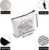 ZJXHPO Actress Gift Inspirational Makeup Bag for Broadway Musical Lover (WHE-THEATRE)