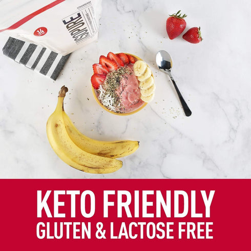 Isopure Whey Protein Isolate Powder, 25g Protein, Low Carb & Keto Friendly, Tahitian Vanilla