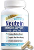 Natural Brain Booster for Memory, Concentration & Brain Health, Extra Strength Plant-Based Focus Supplement, 60 capsules