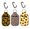 Party Girl Kim Hand Sanitizer Holder - 1 oz Travel Size Hand Sanitizer Keychain Holder,