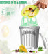 4-6 Gallon Compostable Trash Bags, 75 Count, Sturdy Biodegradable Garbage Bags with Handle