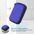 Hard Shell Protective Case for Freestyle Libre 3, Lightweight Shockproof Diabetic Storage Carrying Case (Blue)