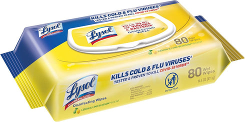Lysol Handi-Pack Disinfecting Wipes, Brighter Horizon, Country Scent, (Pack of 4 -