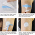 55Pack Freestyle Libre Adhesive Patches, Breathable Waterproof Sensor Patches for CGM, Clear with No Glue in Center