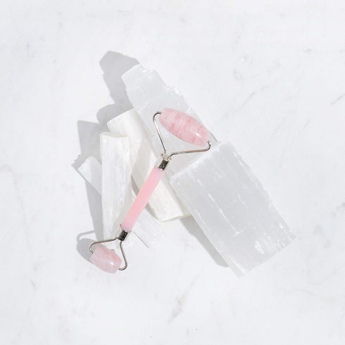 Rose Quartz Facial Roller