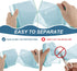 Magesh 4 Gallon Trash Bags, 105 Count, Blue, 45x50cm