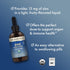 Dr. Mercola Zinc Liquid Drops, 3.88 Fl. Oz. (115 mL), 3-Pack, Dietary Supplement, Immune Support & Cognitive Function
