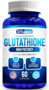 We Like Vitamins Glutathione 500mg Per Serving - 60 Glutathione Capsules, Highly Bioavailable Reduced Glutathione