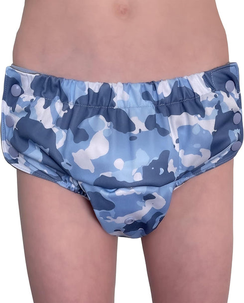 Set 616 1) EcoAble Nighttime Cloth Diaper for Big Kids, Age | Special Needs Protective Briefs for Incontinence