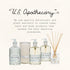 Sets 8 oz U.S. Apothecary Milk & Oatmeal Scented Diffuser Kit, Creamy-Sweet Scent with Oatmeal Extract, Diffuser