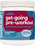 Get-Going Pre-Workout Drink Mix, Blue Raspberry Flavored, 30 Servings