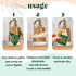 LARTSFRO 4 Pack Lucky Wishes Green Swedish Dishcloths for Kitchen, Swedish Dish Cloths for Four-Leaf Clover, Dish