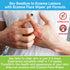 Inflammation 72ct Eczema Flare Wipes - All-Natural Fast Acting Eczema Relief, Anti-Itch, Reduces & Protects Skin
